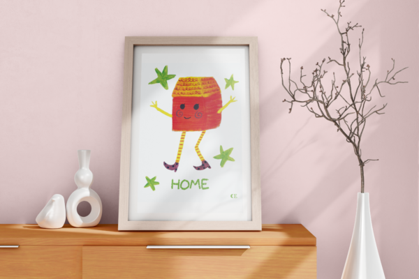 Frame Mockup Print - Ma maison