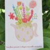 Print - Théière à fleurs