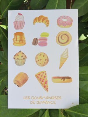 Print - Gourmandises de l'enfance