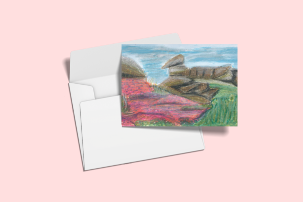 Carte - Champ de fleurs